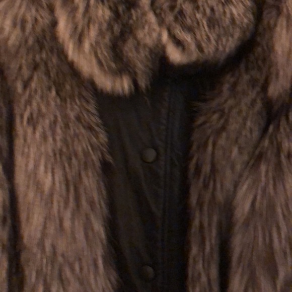 Raccoon Fur 🦝 & Leather Coat - Picture 2 of 16